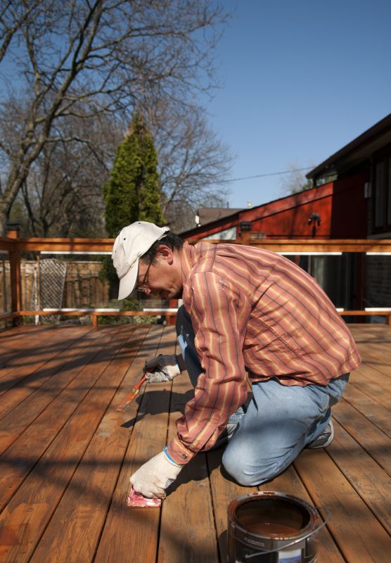 Deck Stripping And Staining