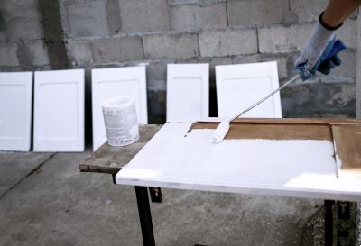 Wood Cabinet Staining in Kokomo, IN